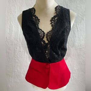 7th Avenue Design Studio New York & Company 2 tall black lace classy sexy